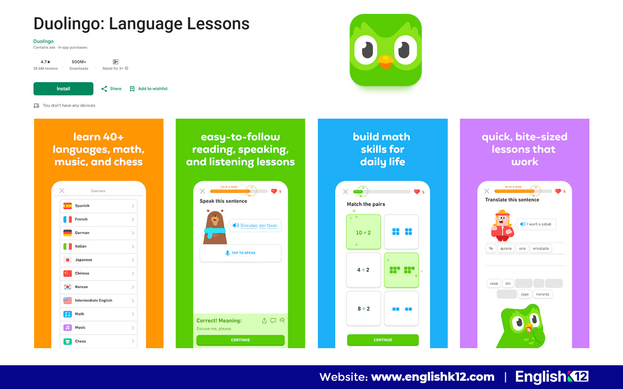 Duolingo – Ứng dụng học tiếng Anh cho người mất gốc phổ biến nhất