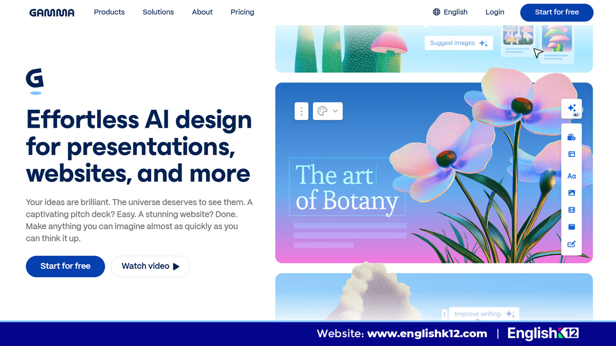 Gamma – Công cụ tạo bài giảng và tài liệu trình bày tự động cho giáo viên Gamma – Công cụ tạo bài giảng và tài liệu trình bày tự động cho giáo viên