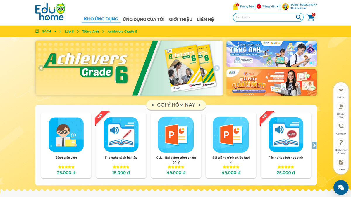 Tài nguyên Achievers Grade 6 Student’s Book with CLIL Book Tài nguyên Achievers Grade 6 Student’s Book with CLIL Book